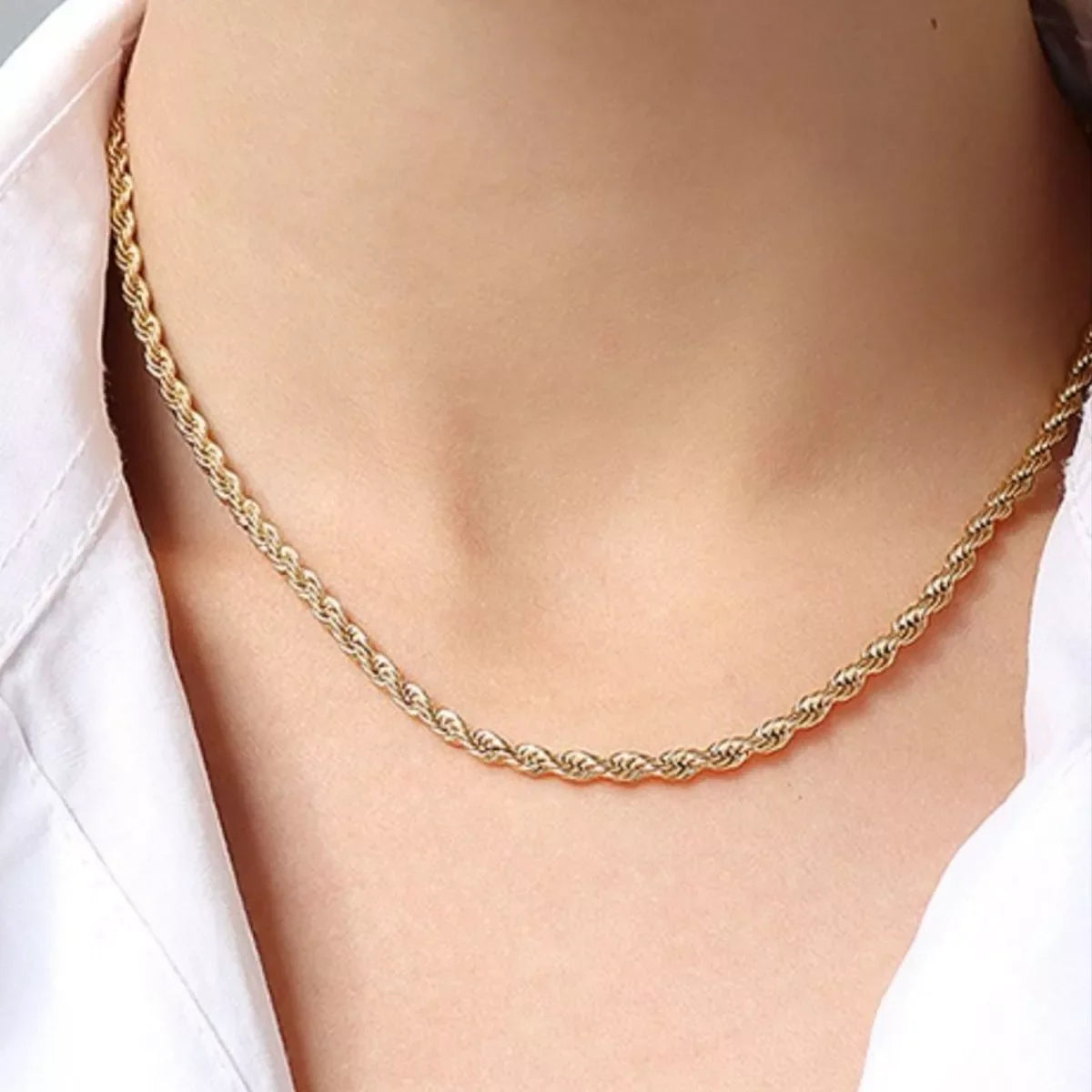 Titanium Steel Chain Necklace
