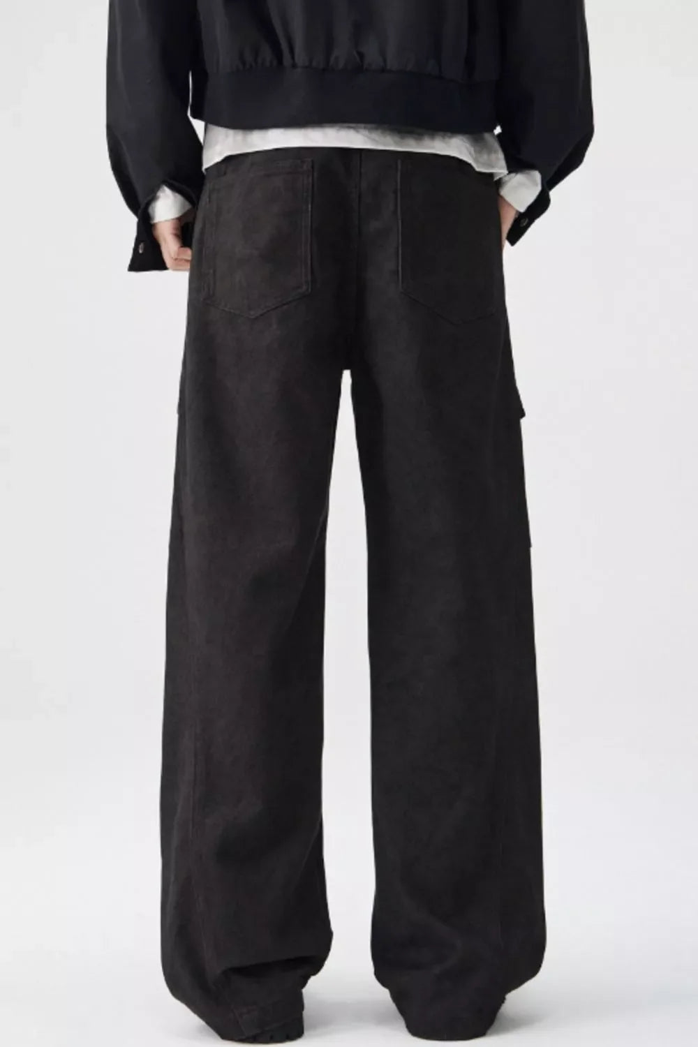 Men's Wide Leg Cargo Pants