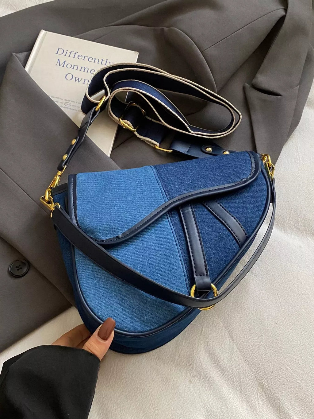Adjustable Strap Crossbody Bag