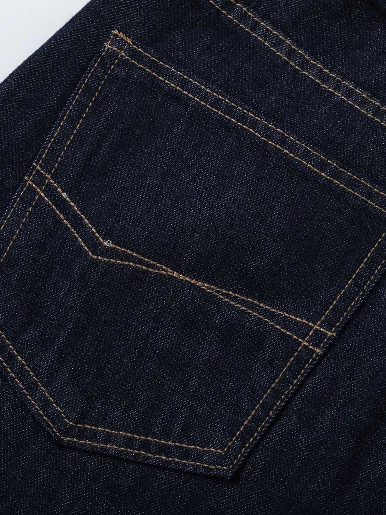 Men's Wide-Leg Denim Shorts