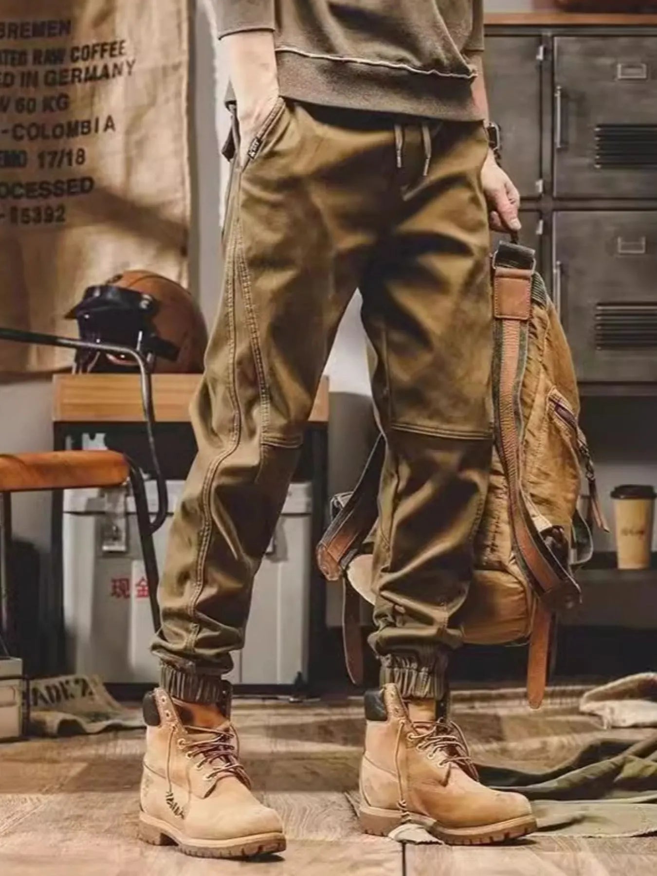 Men's Plus Size Loose Fit Joggers