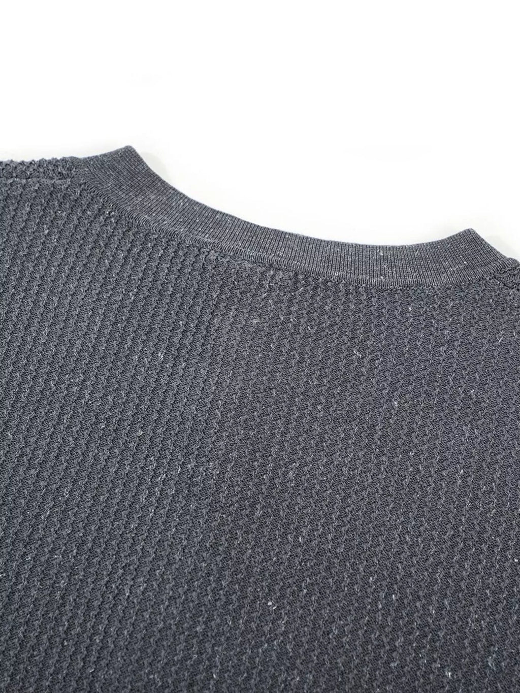 Men's Textured Knit Short Sleeve Top