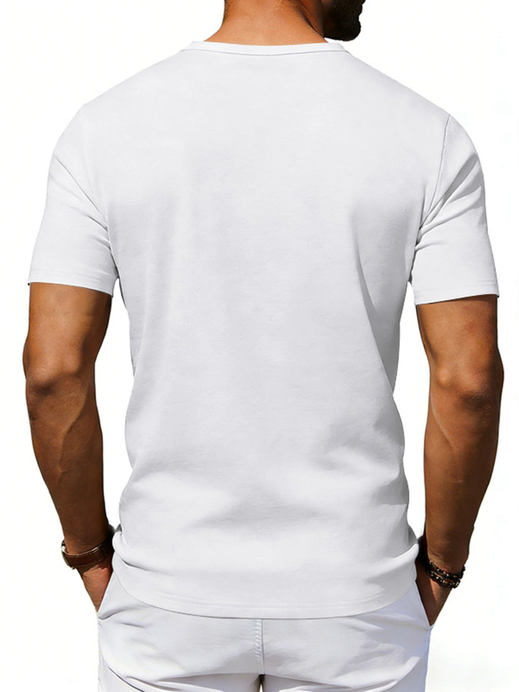 Men's Full Size Short Sleeve Pocket T-Shirt Plus Size