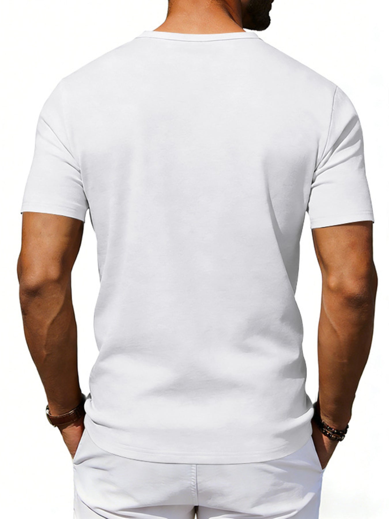 Men's Full Size Short Sleeve Pocket T-Shirt Plus Size