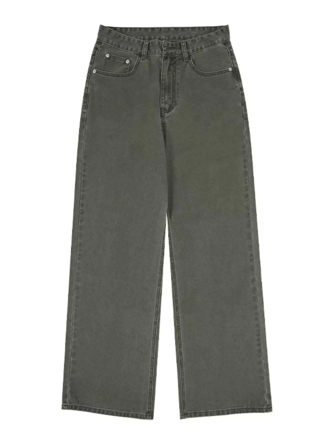 Men's Full Size Wide-Leg Pants Plus Size