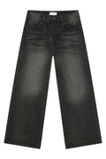 Wide Leg Pocketed Jeans