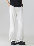 Men's Full Size Round Neck Short Sleeve Jeans Plus Size