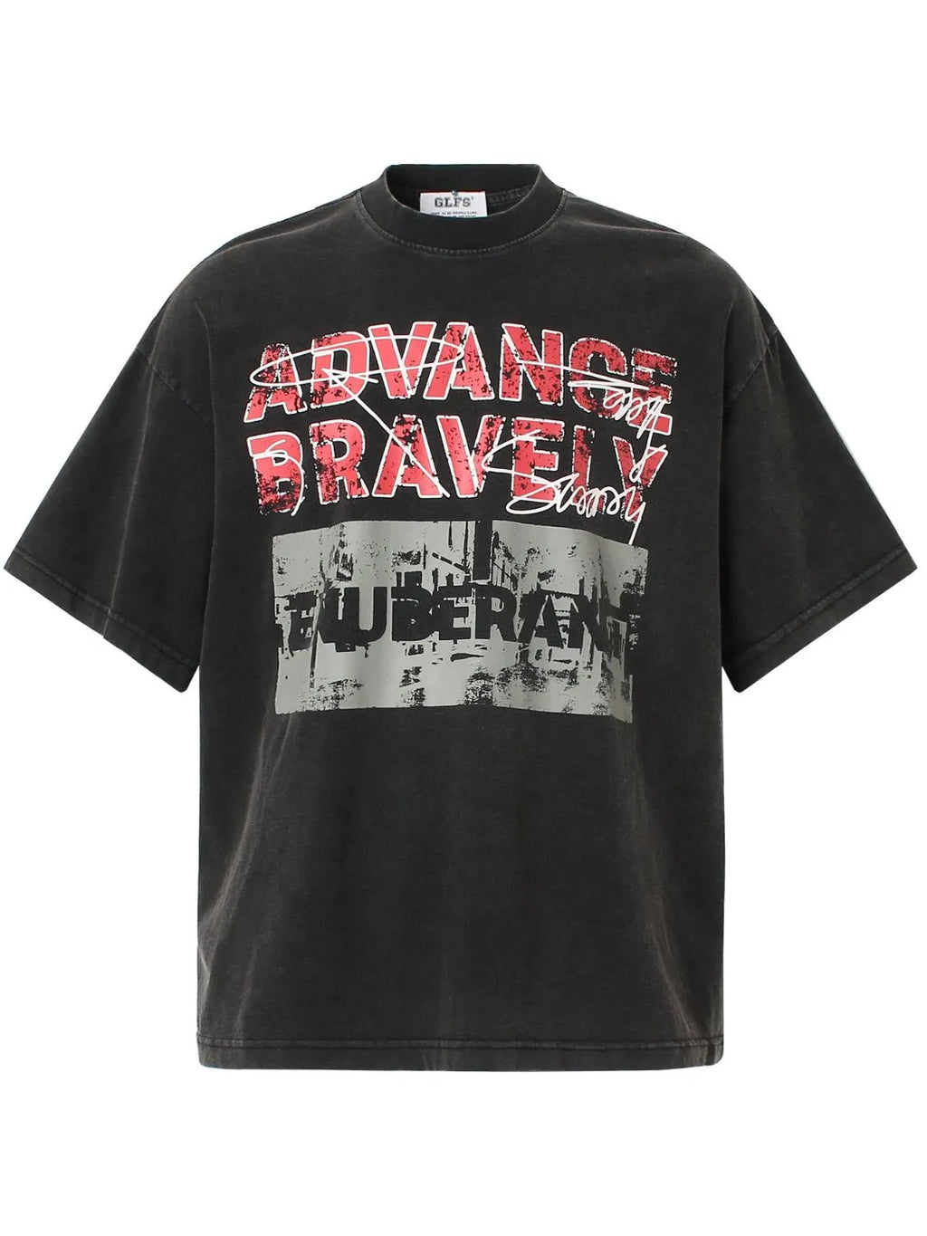 Men's Graphic Round Neck Short Sleeve T-Shirt