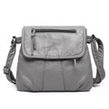 Leather Adjustable Strap Crossbody Bag
