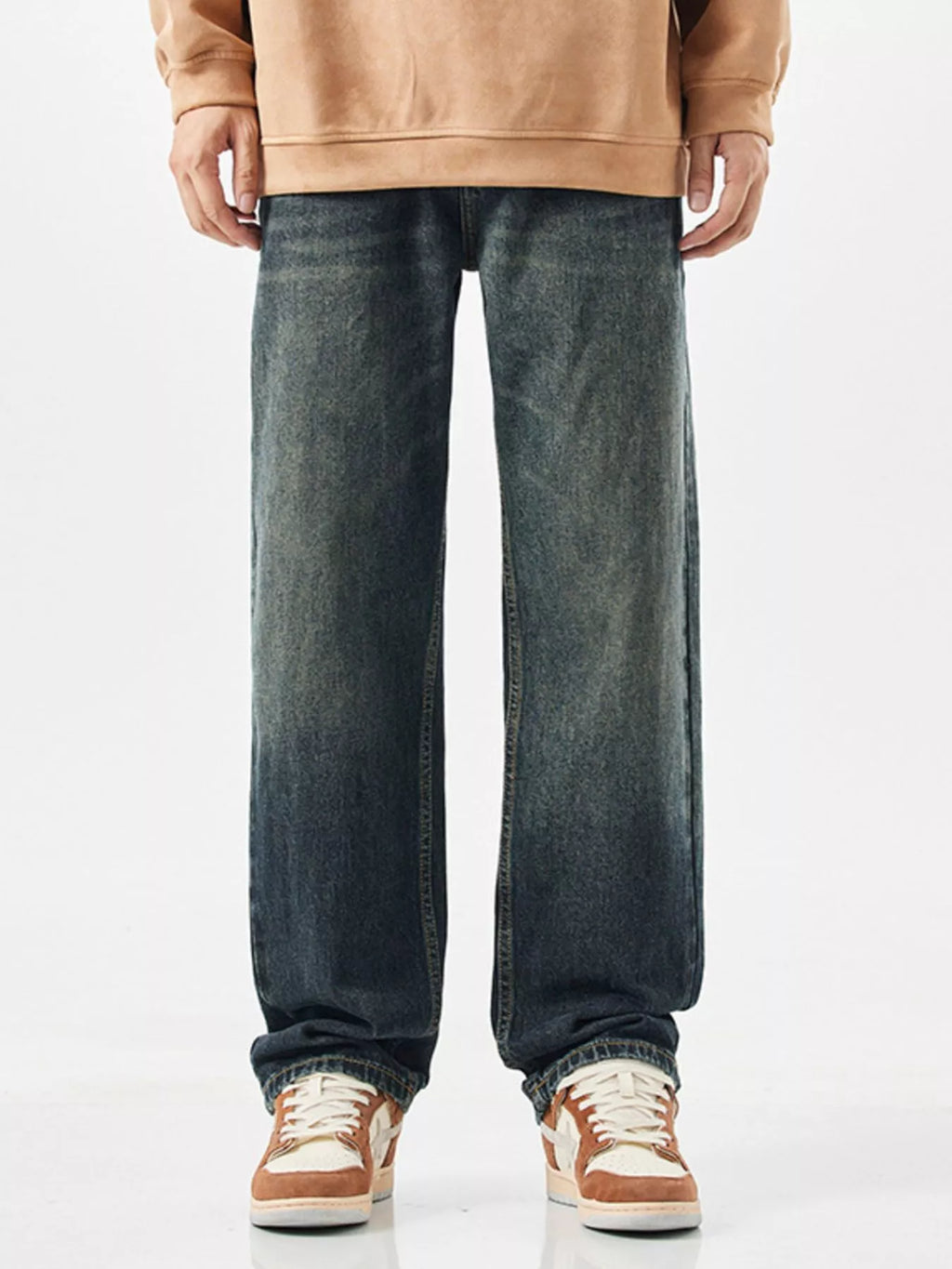 Men's Wide Leg Jeans