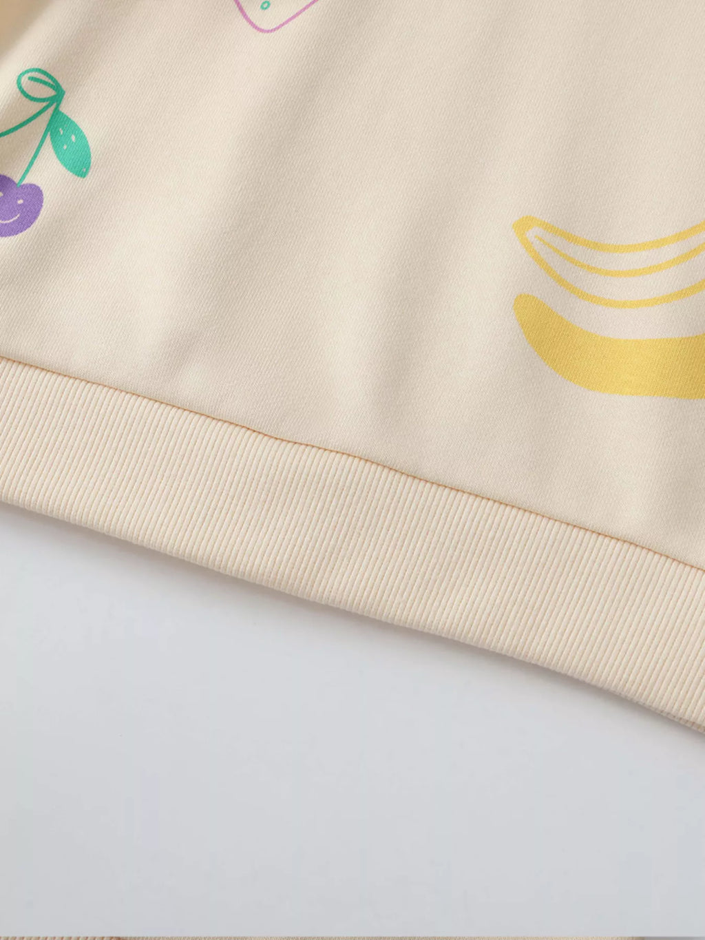 Children's Fun Fruits Graphic Crewneck Sweatshirt