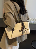 Two-Tone Shoulder Bag