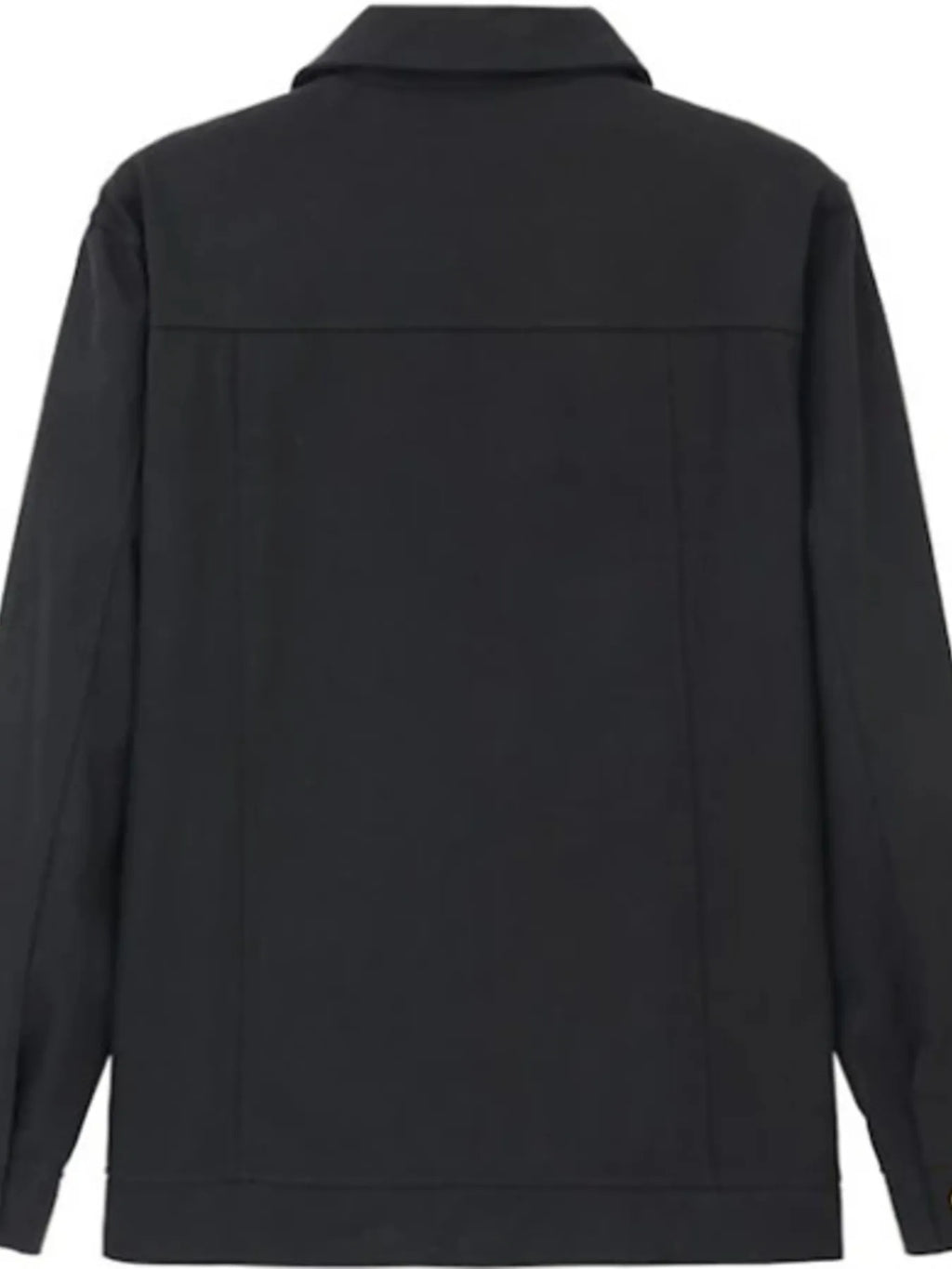 Men's Full Size Button Up Long Sleeve Jacket Plus Size