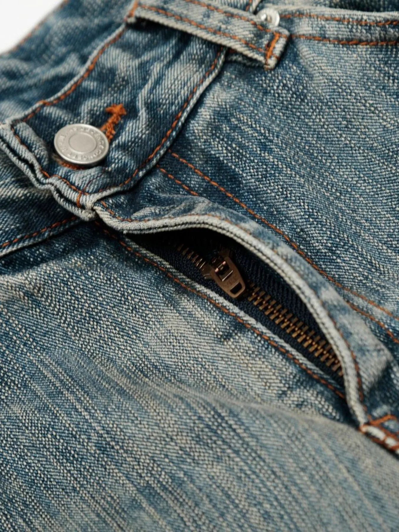 Men's Vintage Washed Baggy Jeans