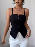 Button-Front Cami Top