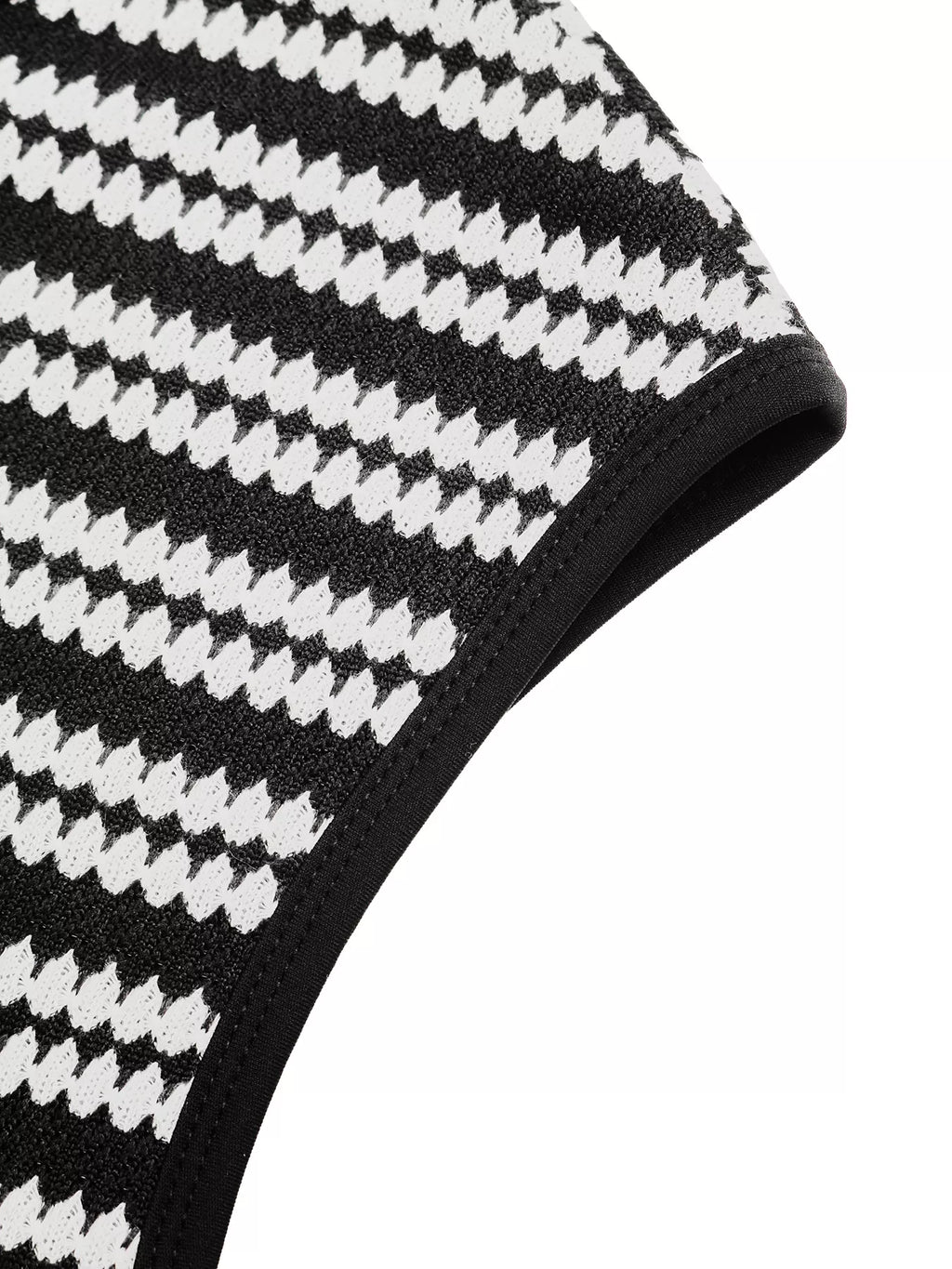 Striped Sleeveless Bodycon Knit Maxi Dress