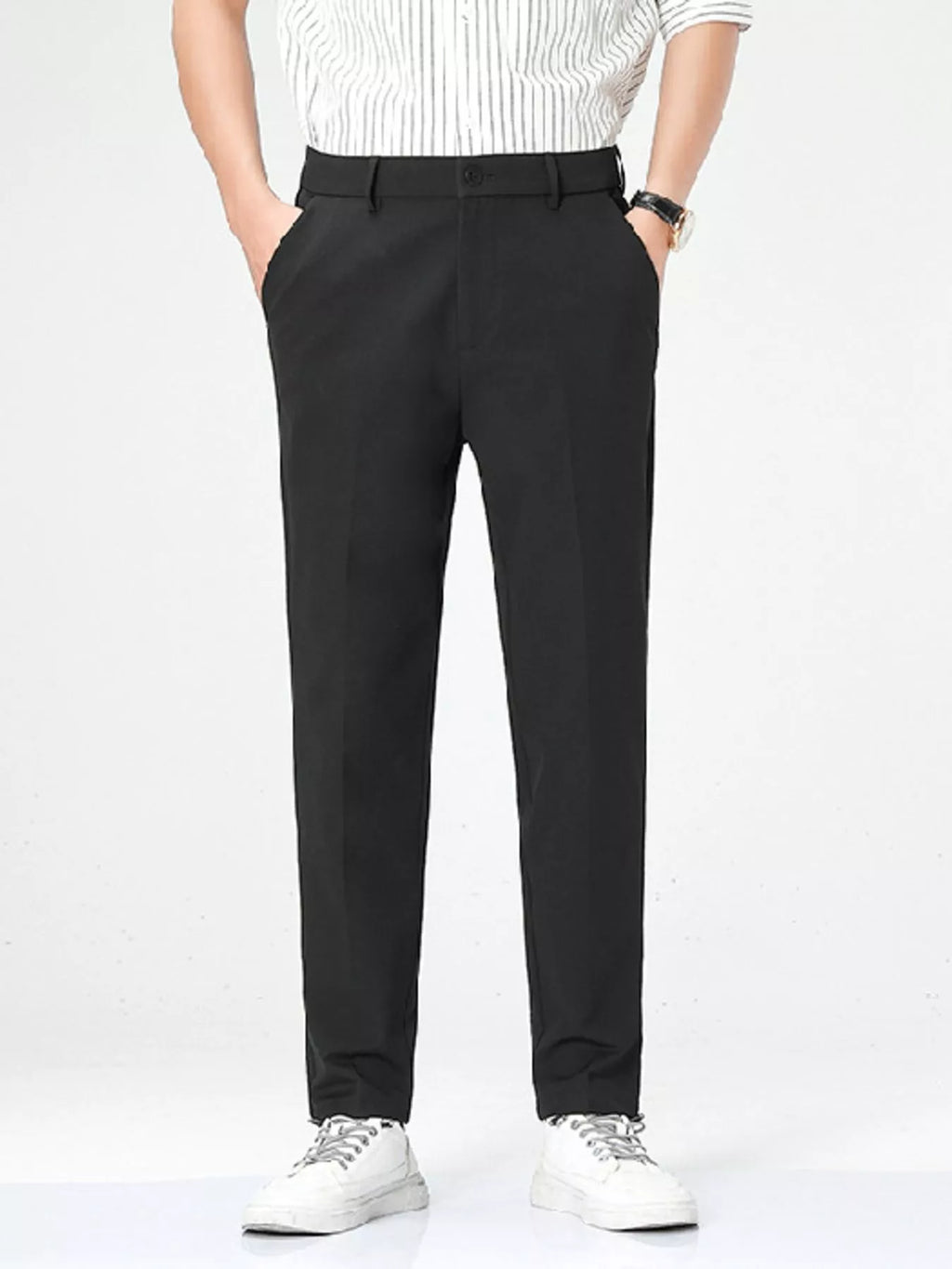 Men's Loose Fit Straight Leg Pants