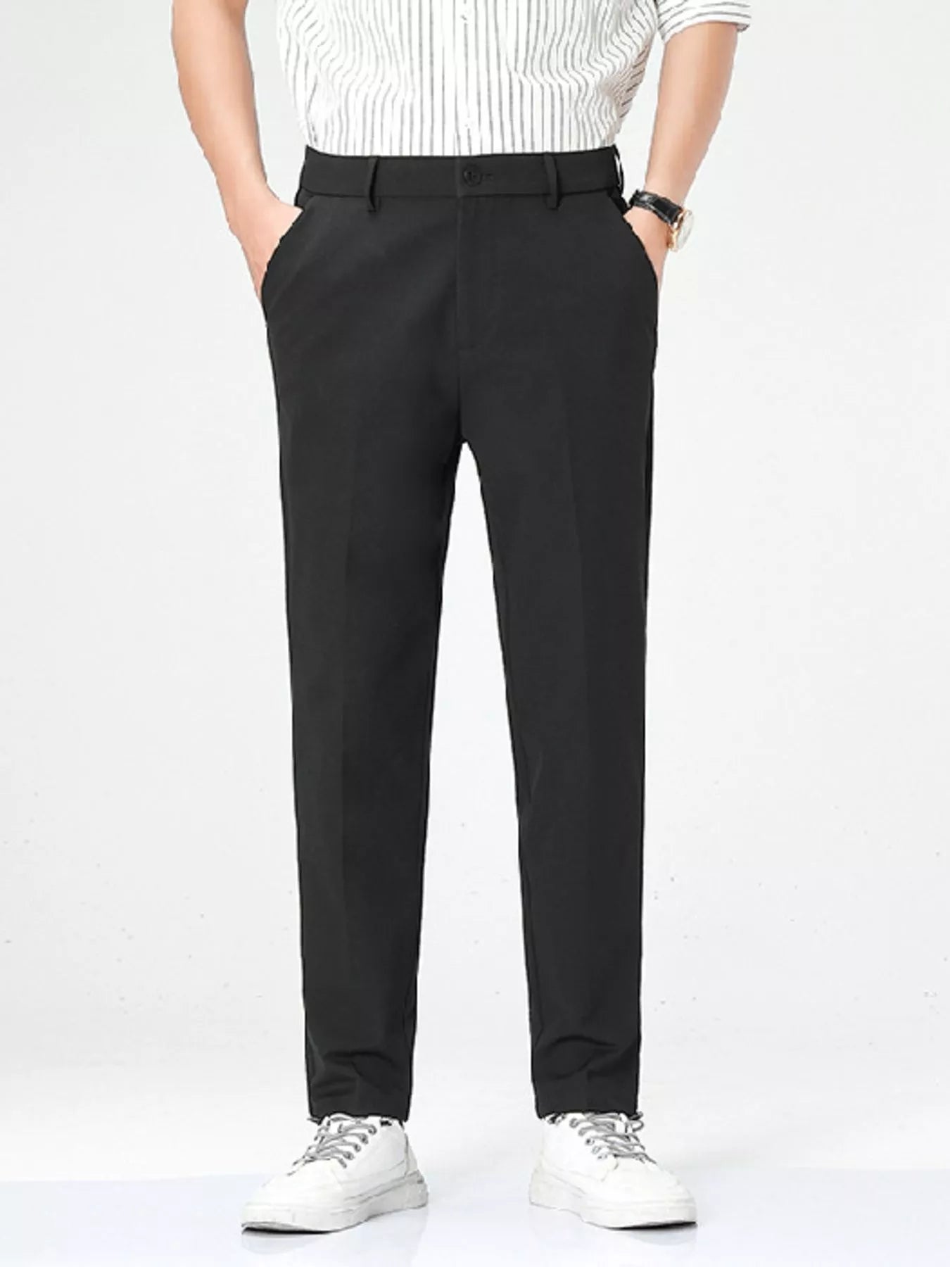 Men's Loose Fit Straight Leg Pants