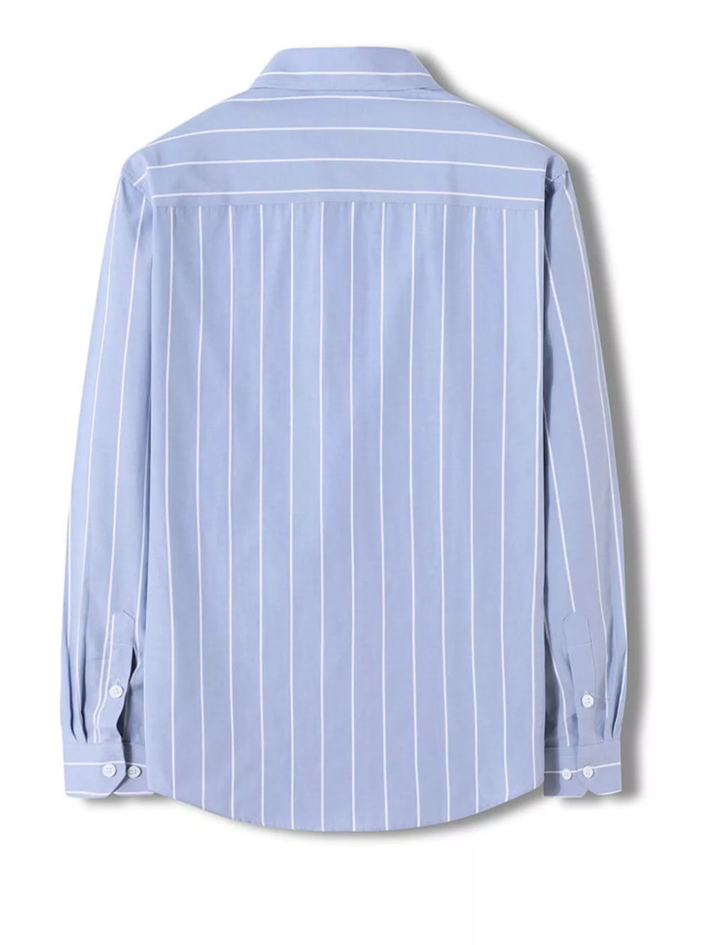 Men's Plus Size Classic Striped Long Sleeve Shirt