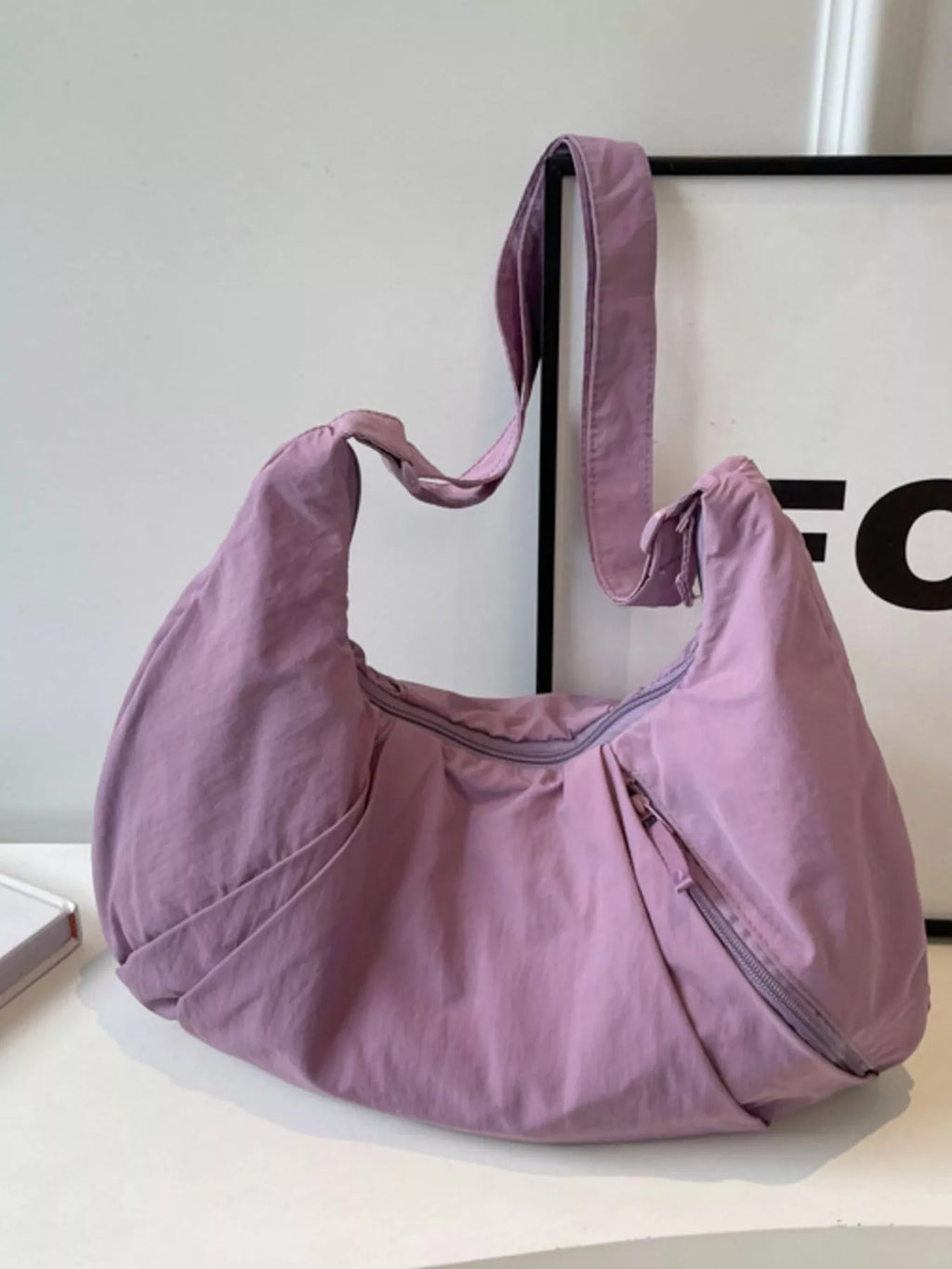 Casual Lightweight Nylon Crossbody Bag