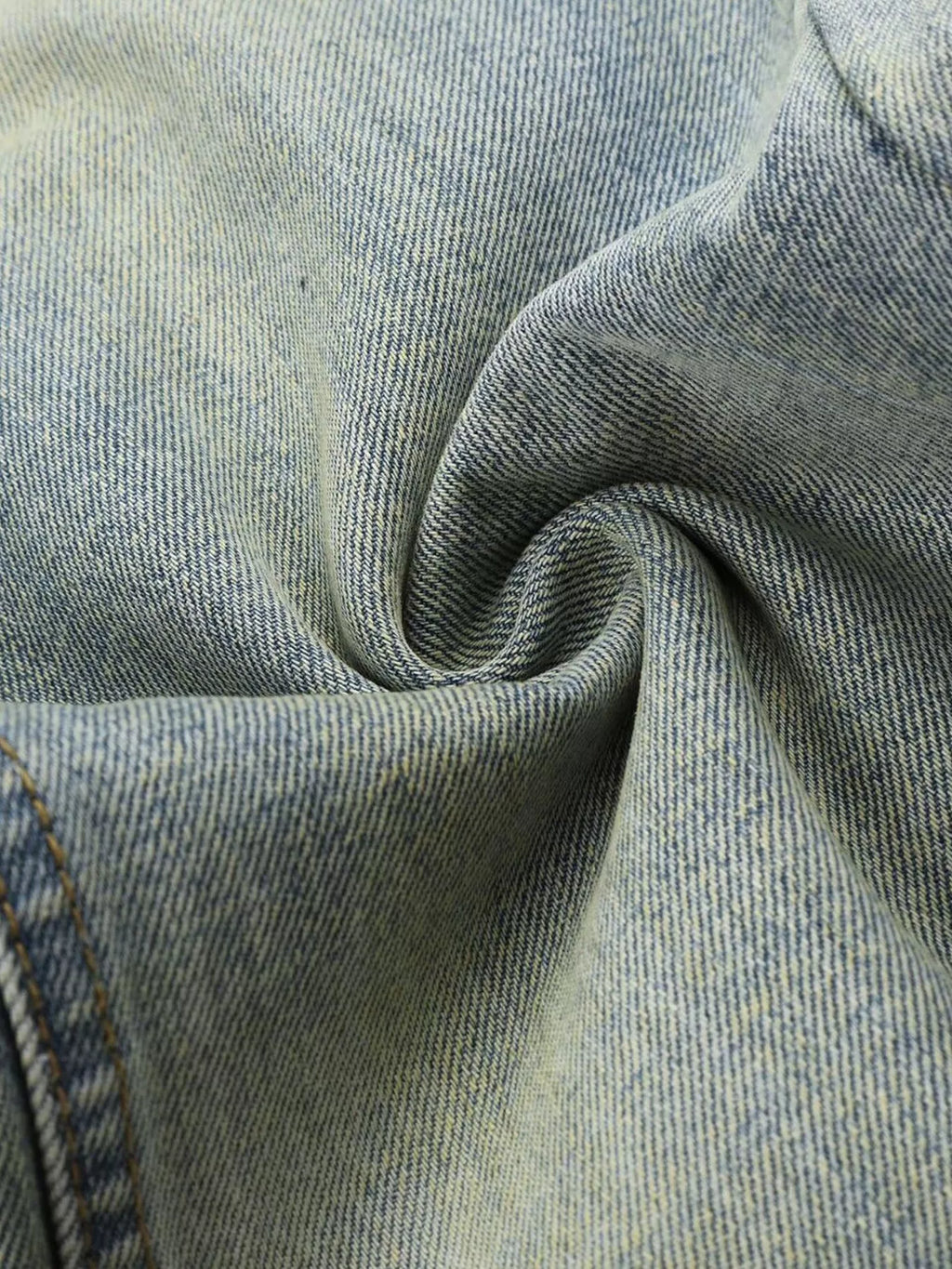 Men's Vintage Wash Wide Leg Jeans