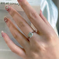 2 Carat Moissanite 925 Sterling Silver Ring