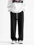 Men's Full Size Drawstring Wide Leg Pants Plus Size