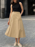 A-Line Pocket Skirt