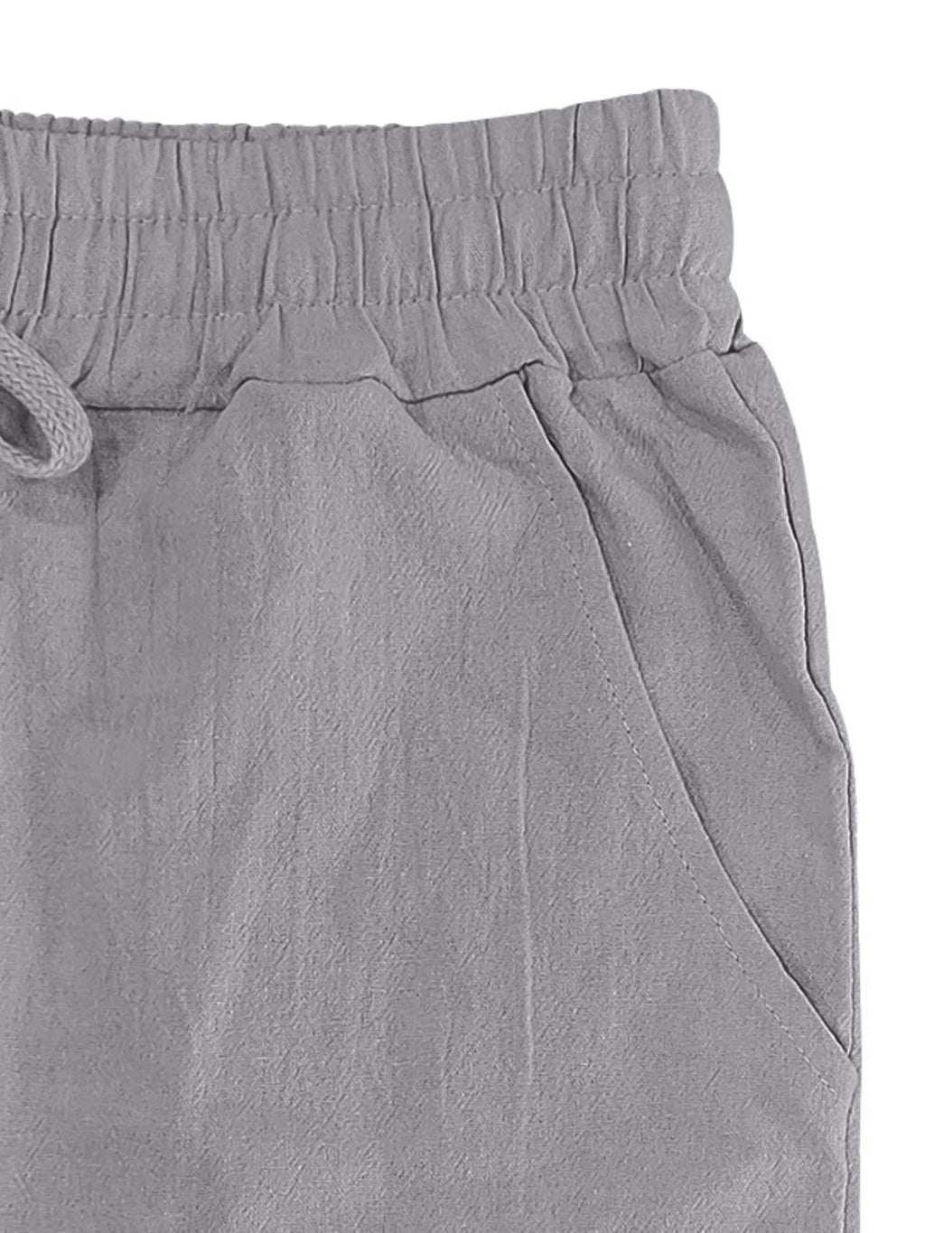 Men's Full Size Drawstring Letter Casual Pants Plus Size