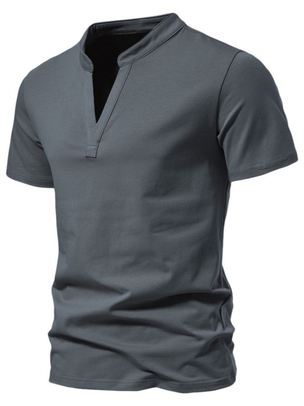 Men's Plus Size Casual Short Sleeve Slim Fit T-Shirt