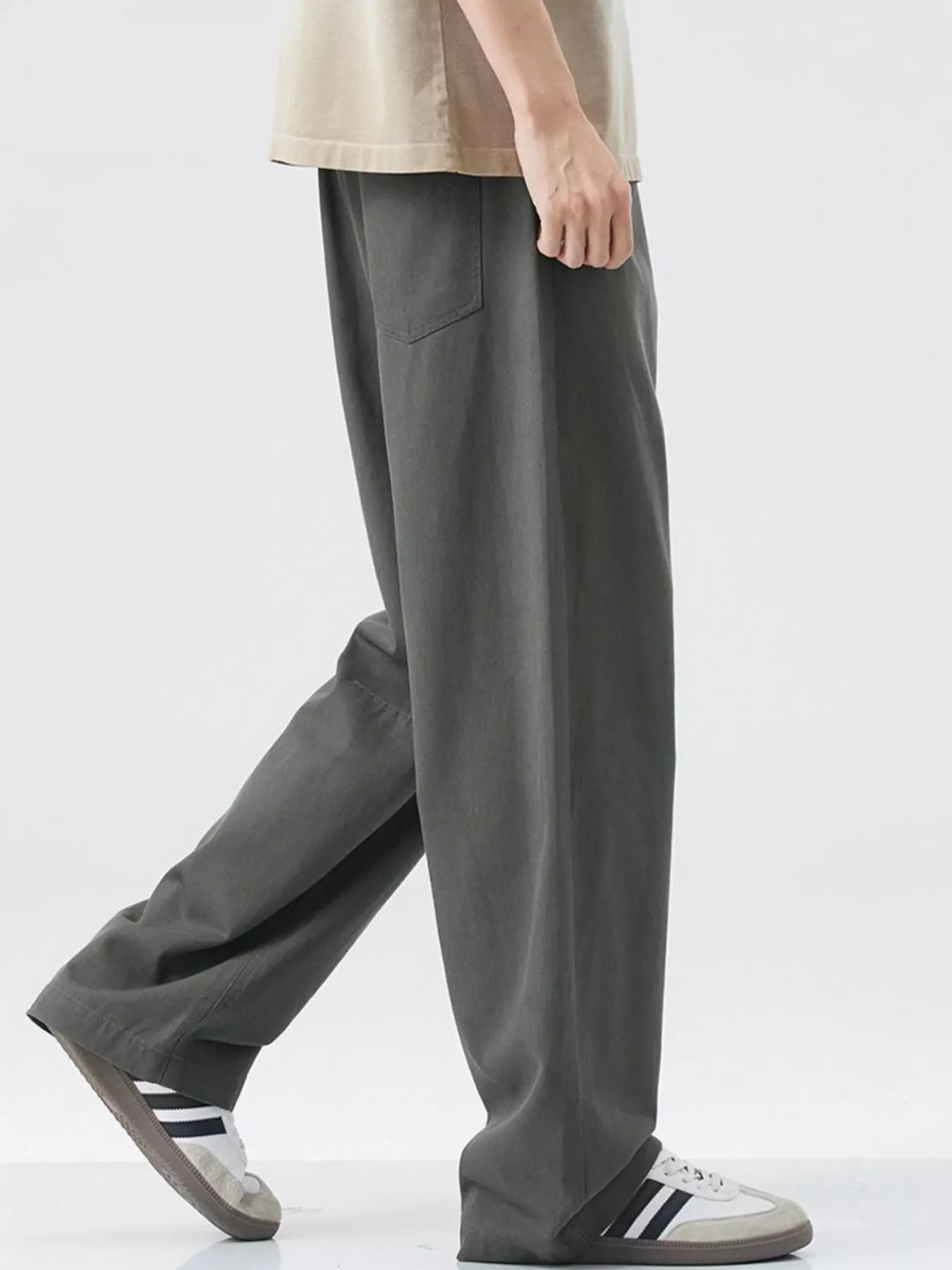 Men's Wide Leg Casual Pants