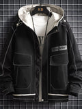 Men's Plus Size Hooded Casual Lightweight Jacket