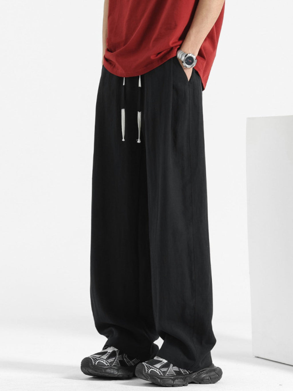 Men's Plus Size Casual Loose Fit Pants