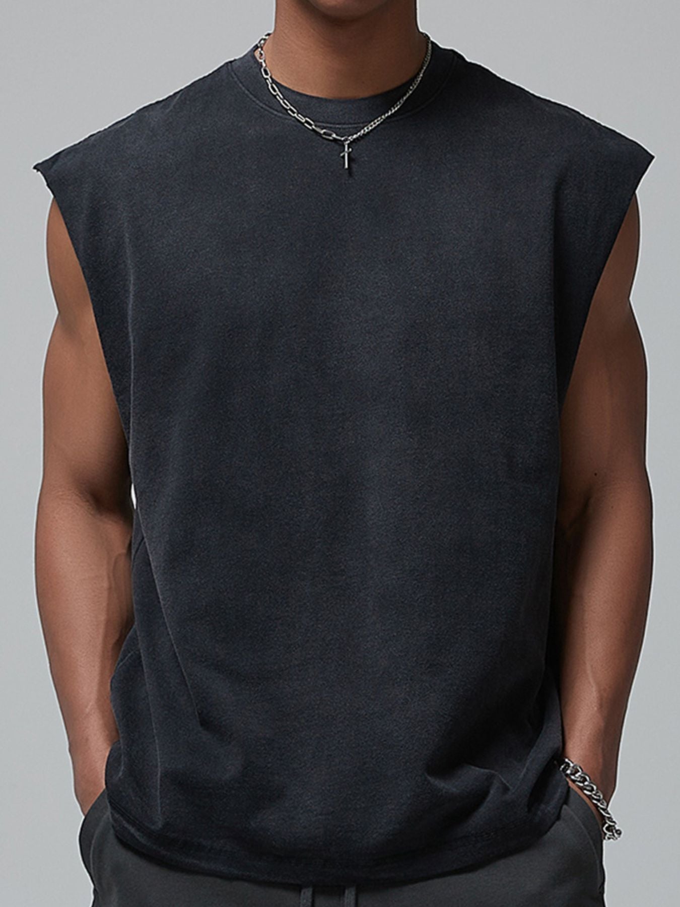 Men's Round Neck Tank