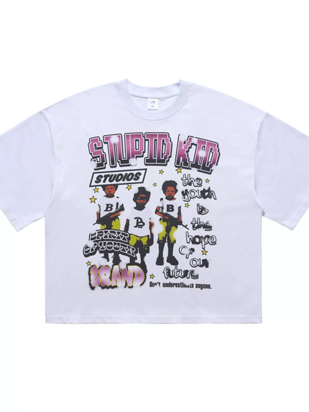 Men's Graphic Round Neck Short Sleeve T-Shirt