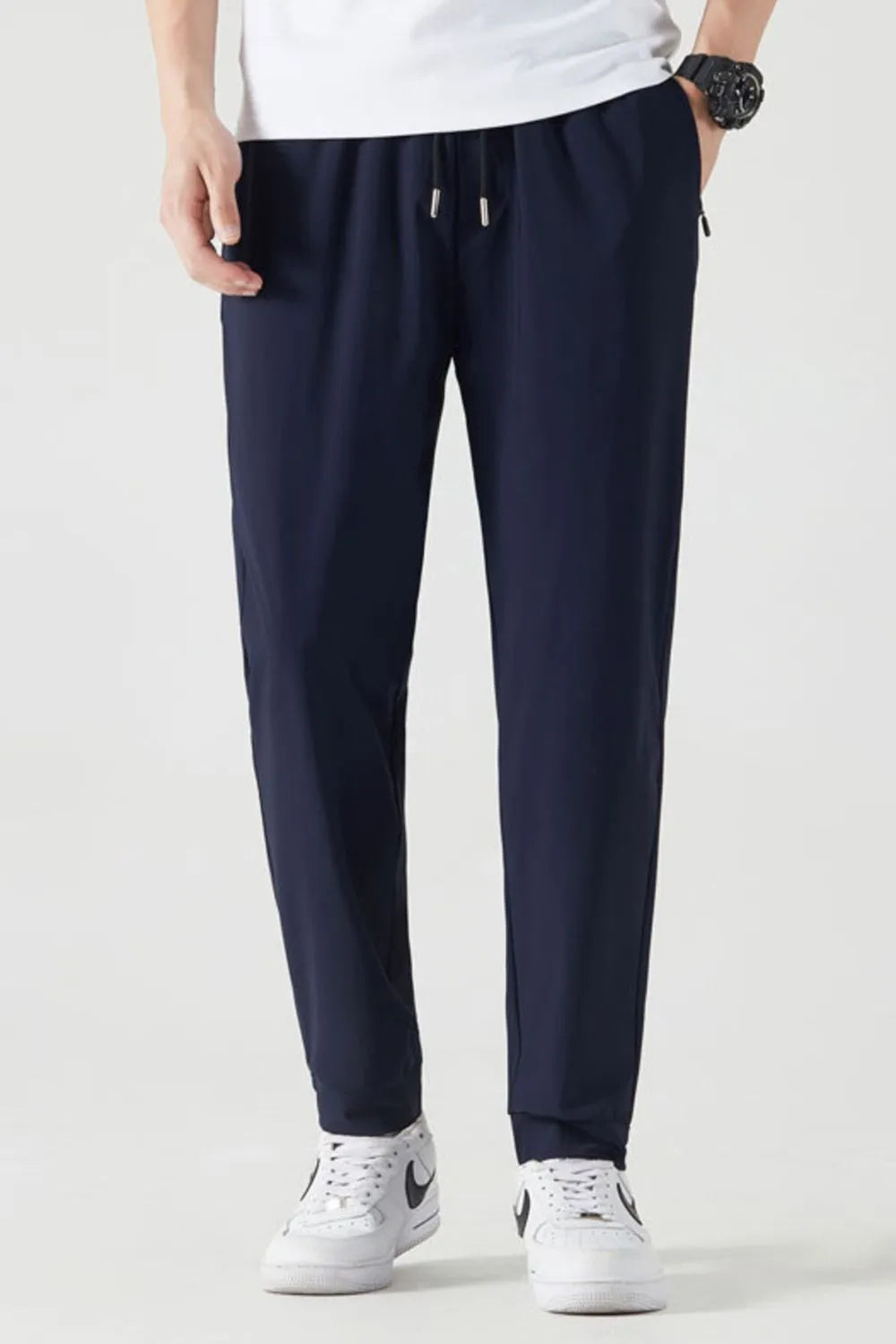 Men's Plus Size Relaxed Fit Drawstring Pants