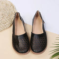 Cutout Round Toe Slip-Ons