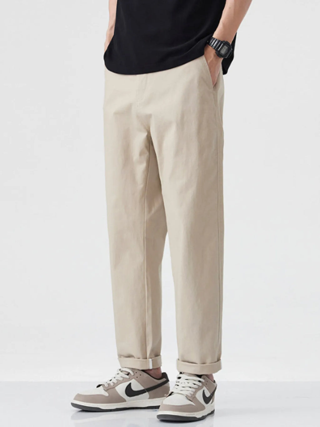 Men's Straight Leg Casual Pants