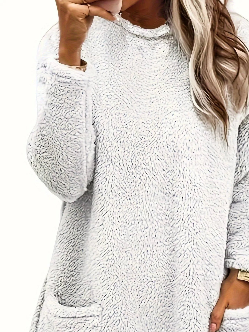 Fleece Long Sleeve Sweatshirt