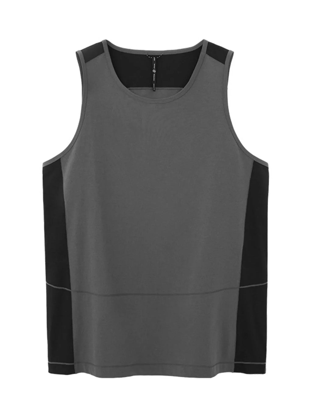 Men's Color Block Round Neck Tank