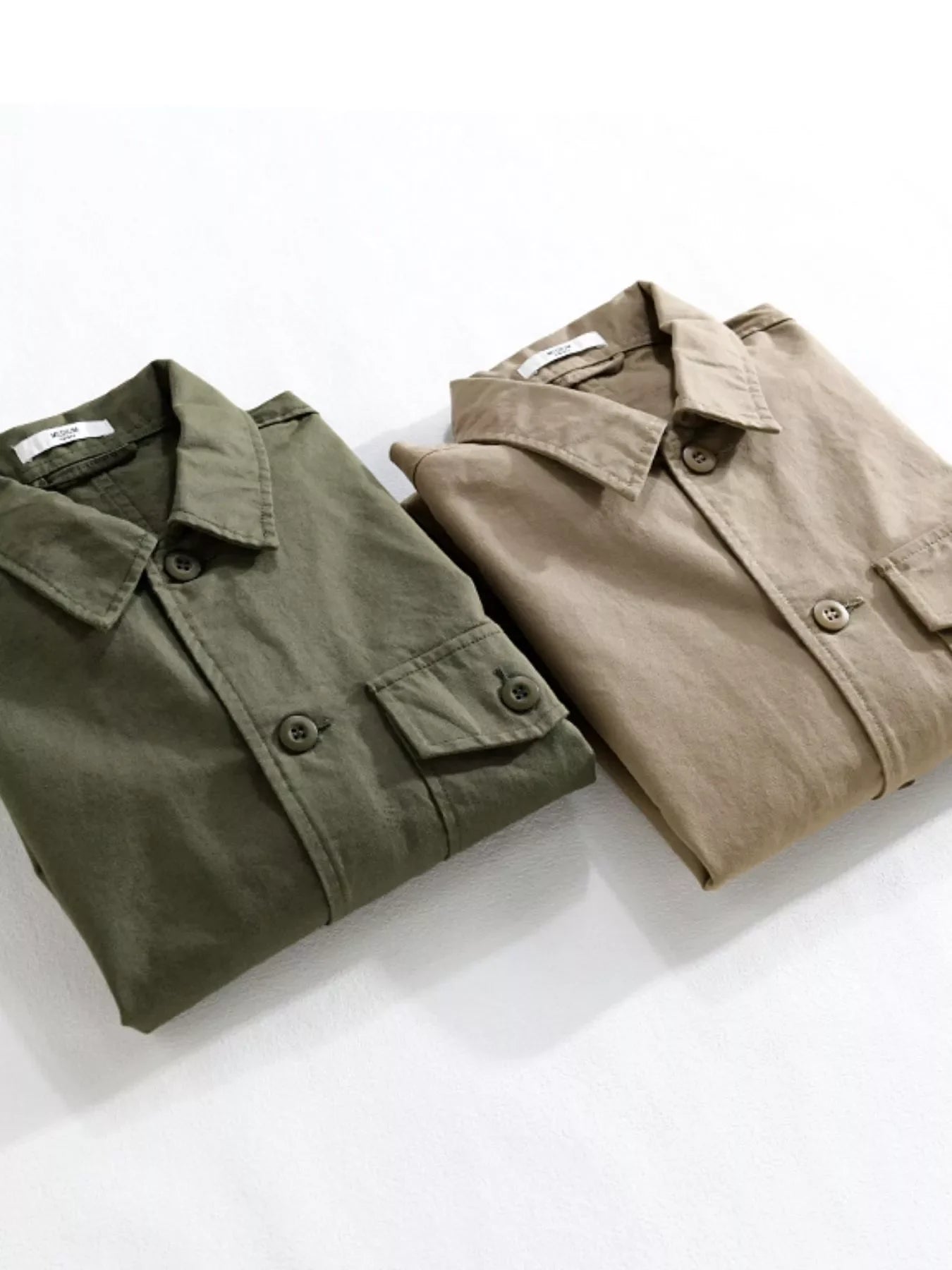Men's Plus Size Button Up Long Sleeve Shirt