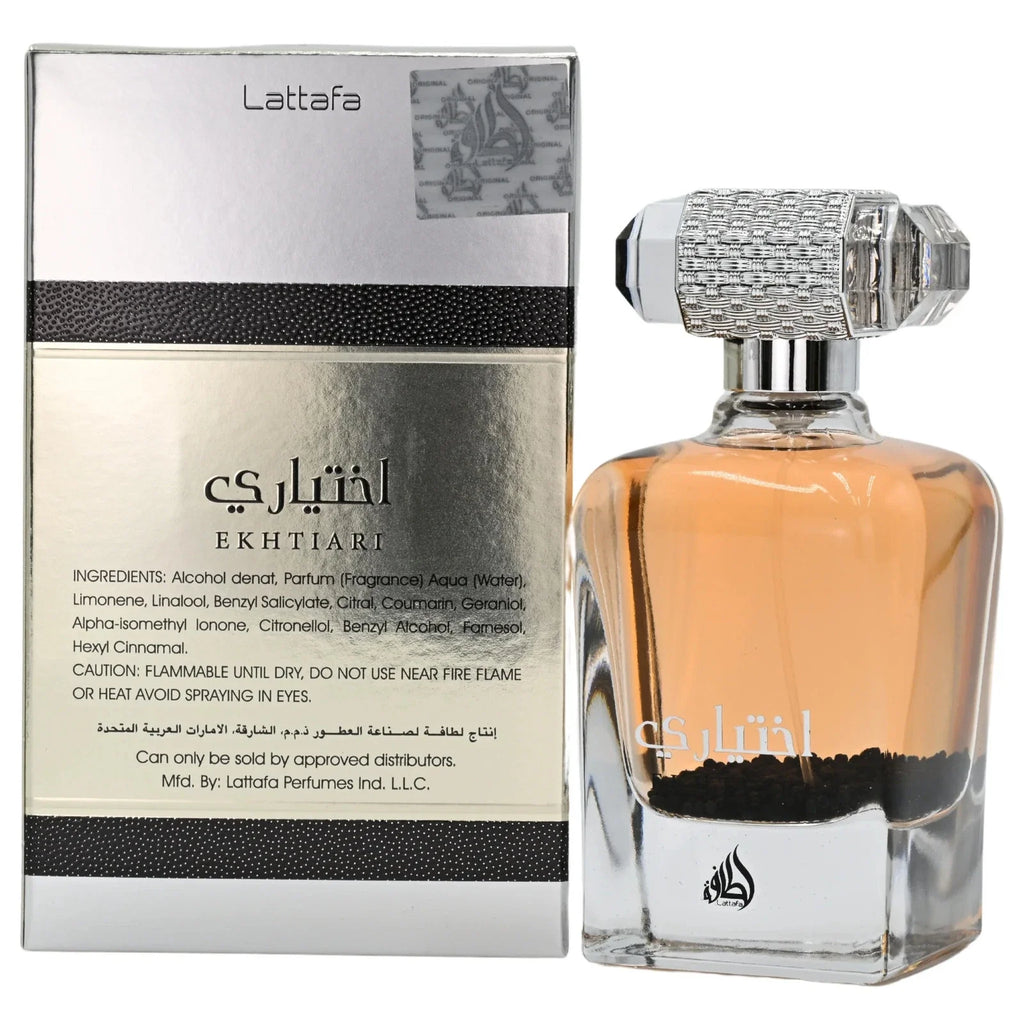 Ekhtiari by Lattafa Perfume for Unisex EDP 3.4 oz