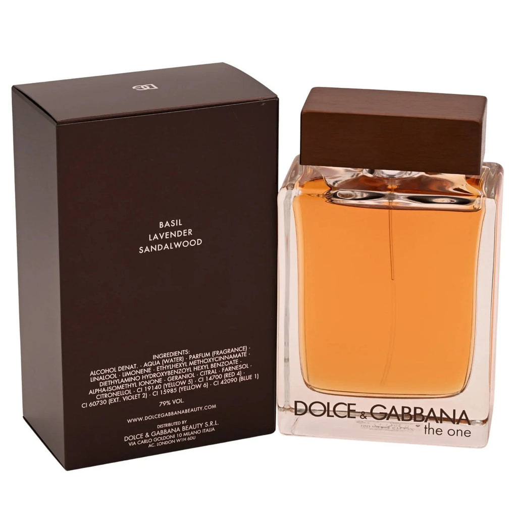 D & G THE ONE by Dolce & Gabbana for Men EDT 5.0 oz