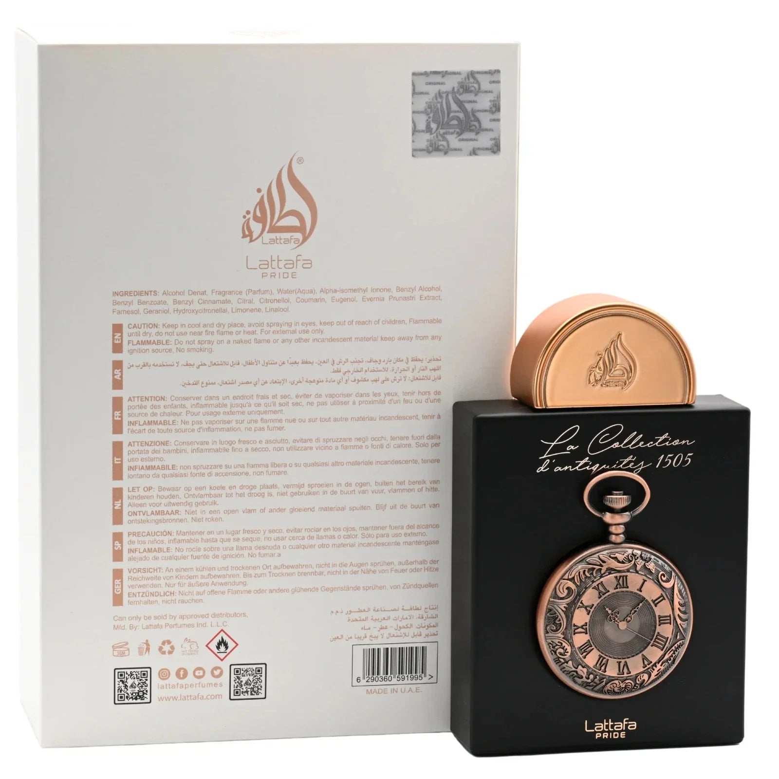 Pride La Collection d'Antiquities 1505 by Lattafa EDP 3.4 oz
