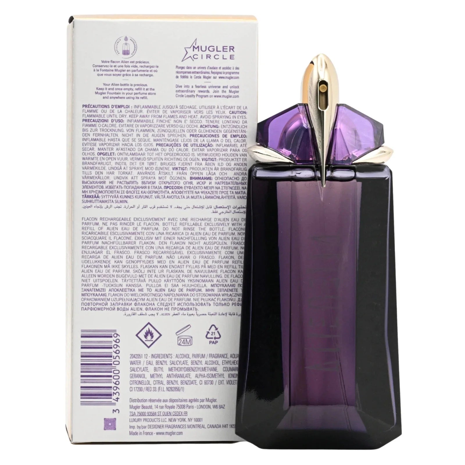Alien by Thierry Mugler Perfume for Women EDP 3.0 oz