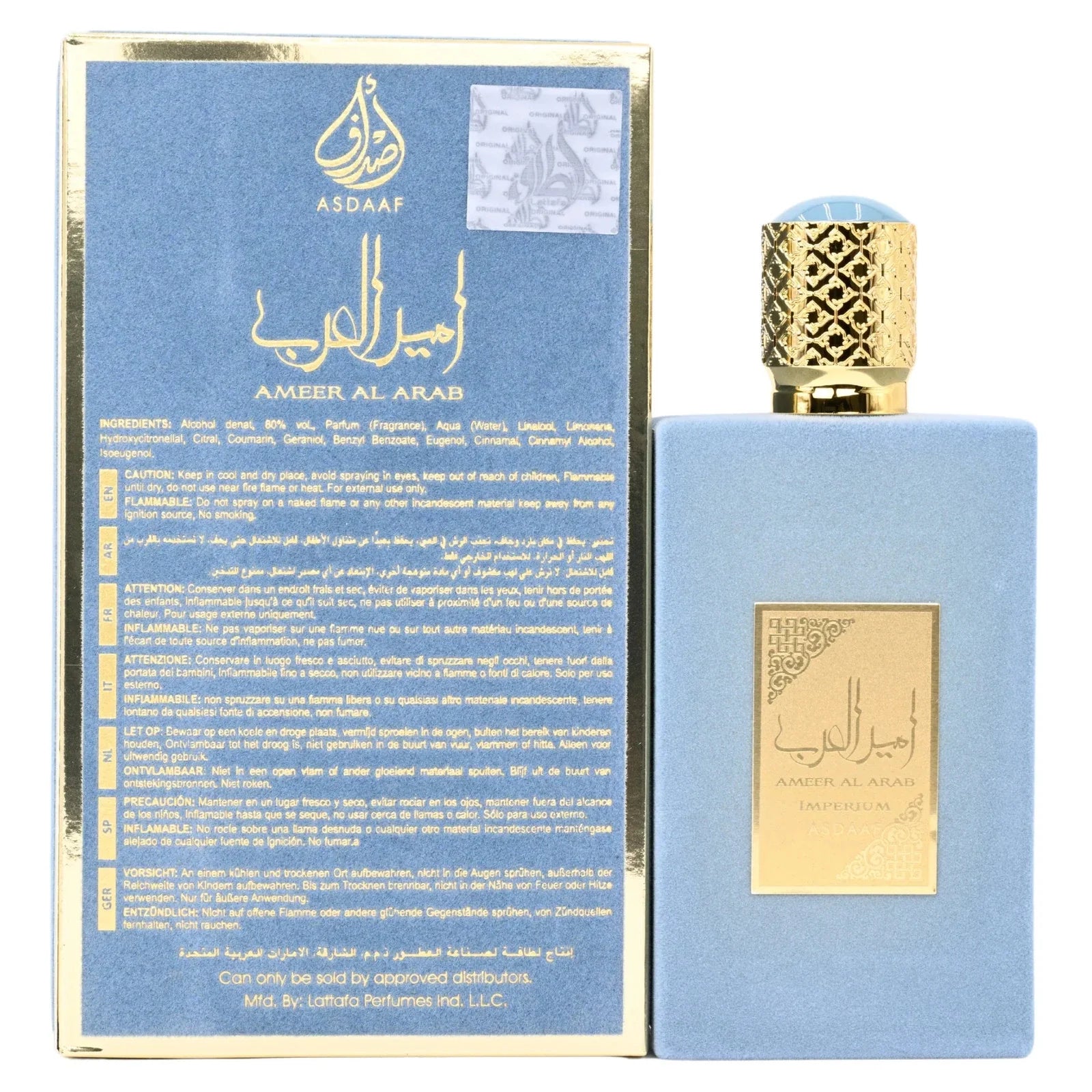 Ameer Al Arab Imperium by Asdaaf Perfume for Unisex EDP 3.4 oz