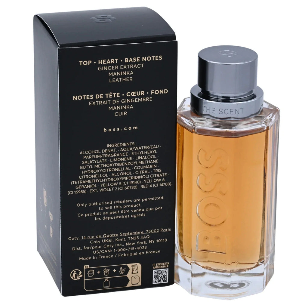 Boss The Scent by Hugo Boss EDT Spray for Men 3.3 oz