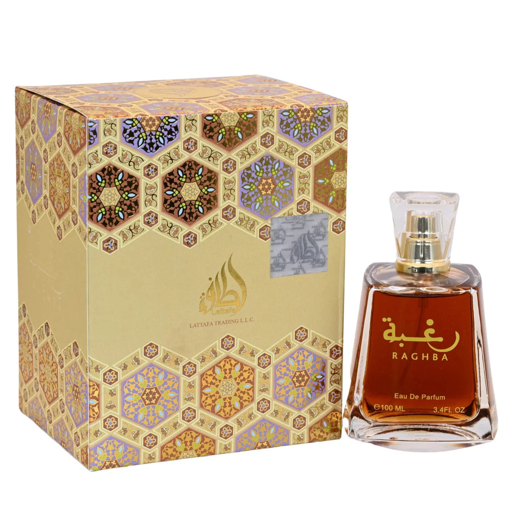 Raghba by Lattafa Perfume for Unisex EDP 3.4 oz