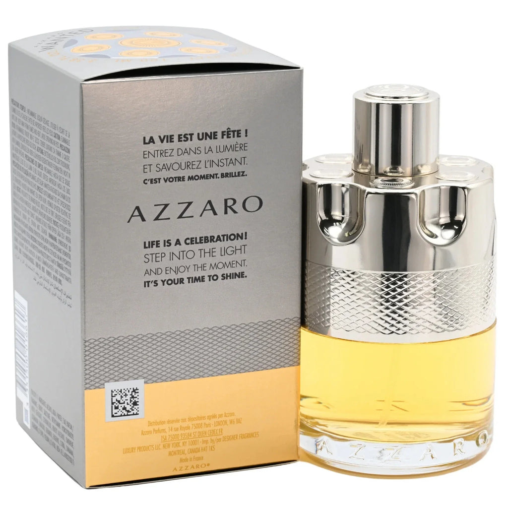 Azzaro Wanted Eau De Toilette Spray for Men 3.4 oz