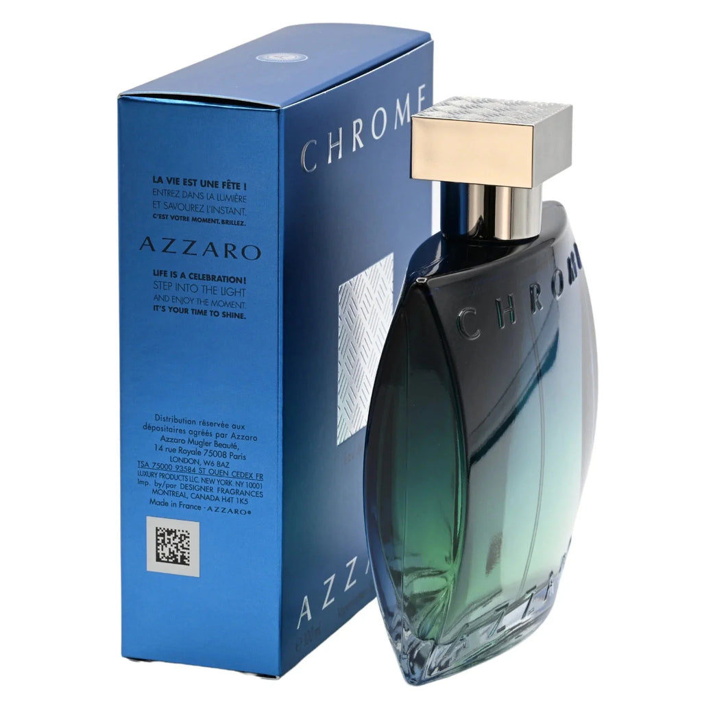 Azzaro Chrome Eau De Parfum Spray for Men 3.38 oz